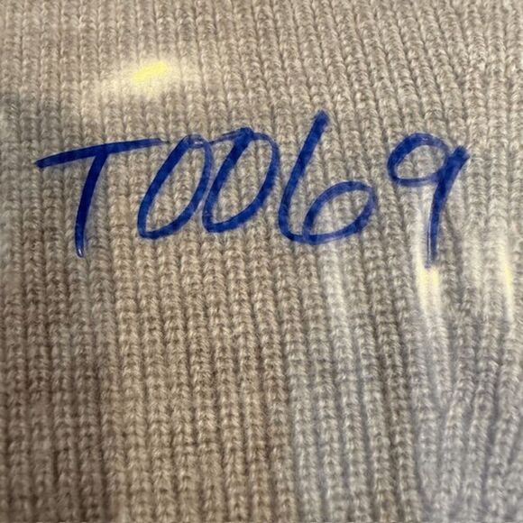 Nanette Lepore Merino Wool Blend Peplum Cardigan Beige Lightweight Size Small - Picture 11 of 11